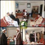 دیدار رئیس عقیدتی سیاسی پایگاه پشتیبانی منجیل  با رئیس اداره تبلیغات اسلامی شهرستان رودبار