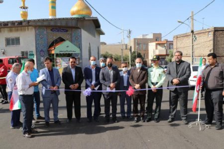 افتتاح پروژه‌های عمرانی شهری منجیل با حضور فرماندار رودبار