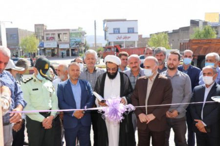 افتتاح ساختمان پلیس راهور رستم آباد با حضور فرماندار