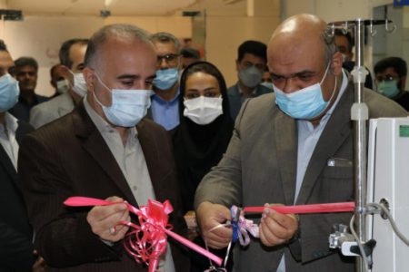 رونمایی دستگاه های دیالیز بیمارستان رودبار باحضور فرماندار