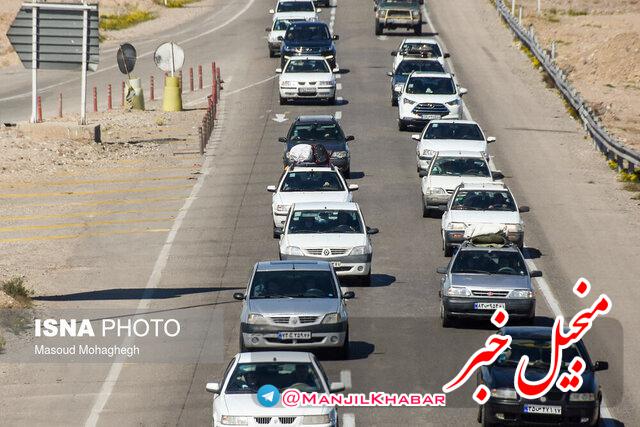 آخرین وضعیت تردد در محورهای استان گیلان در طرح نوروزی