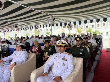 سفر هیات نظامی ایران به کراچی و حضور در مراسم دانشگاه دریایی پاکستان