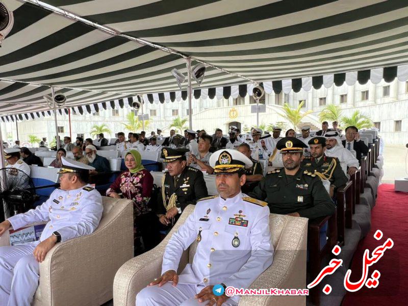 سفر هیات نظامی ایران به کراچی و حضور در مراسم دانشگاه دریایی پاکستان